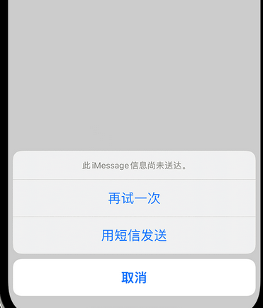 海门apple维修iPhone上无法正常发送iMessage信息