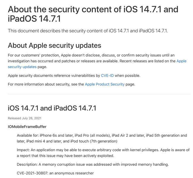 海门苹果手机维修分享iOS 14.7.1 正式版更新内容及升级方法 